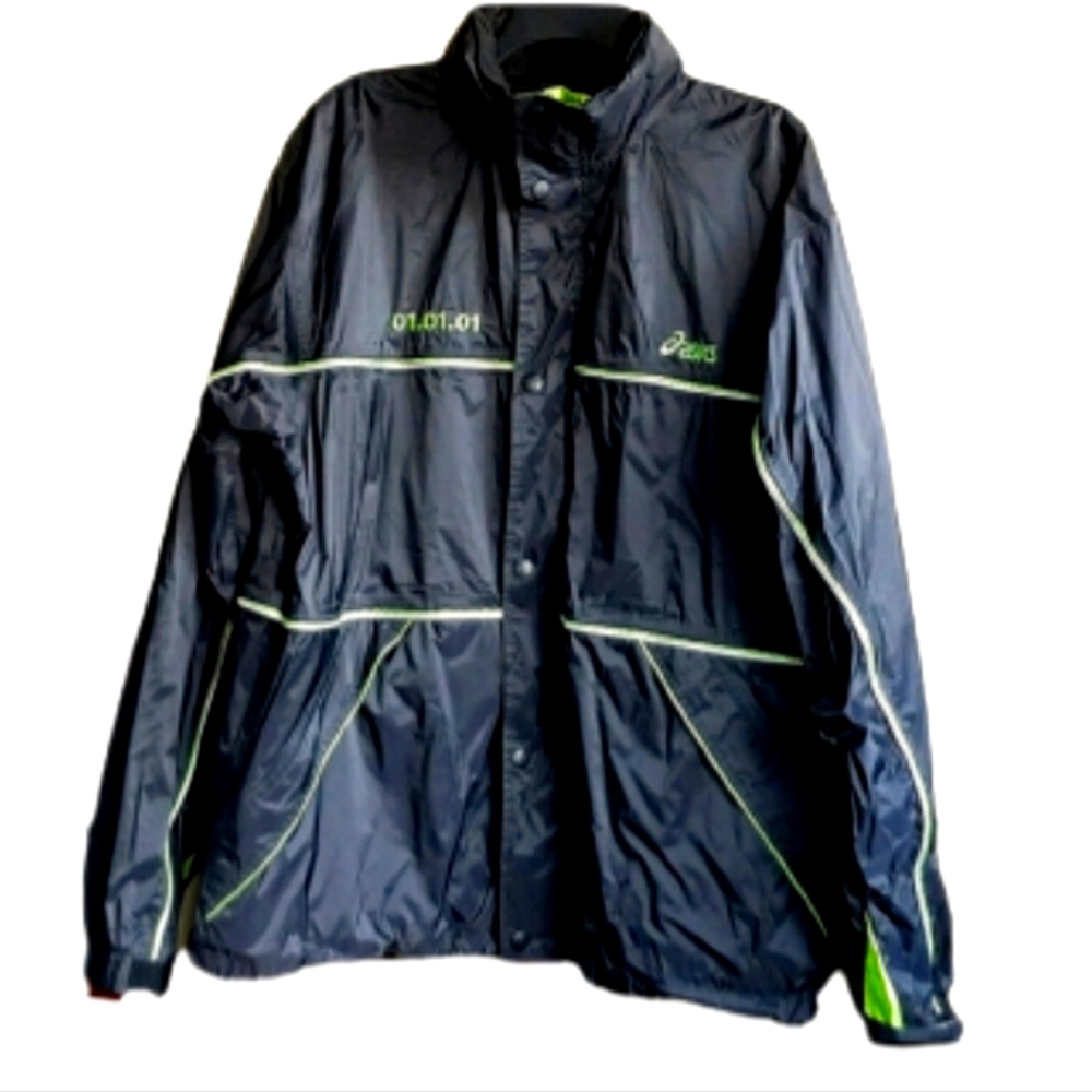 Asics NYRR 2001 Midnight Run Jacket Size XL
